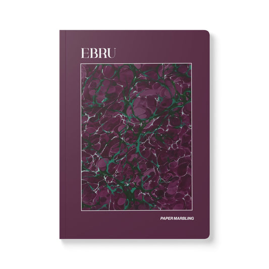 TD Ebru Plum Jade Edition - Softcover Journal