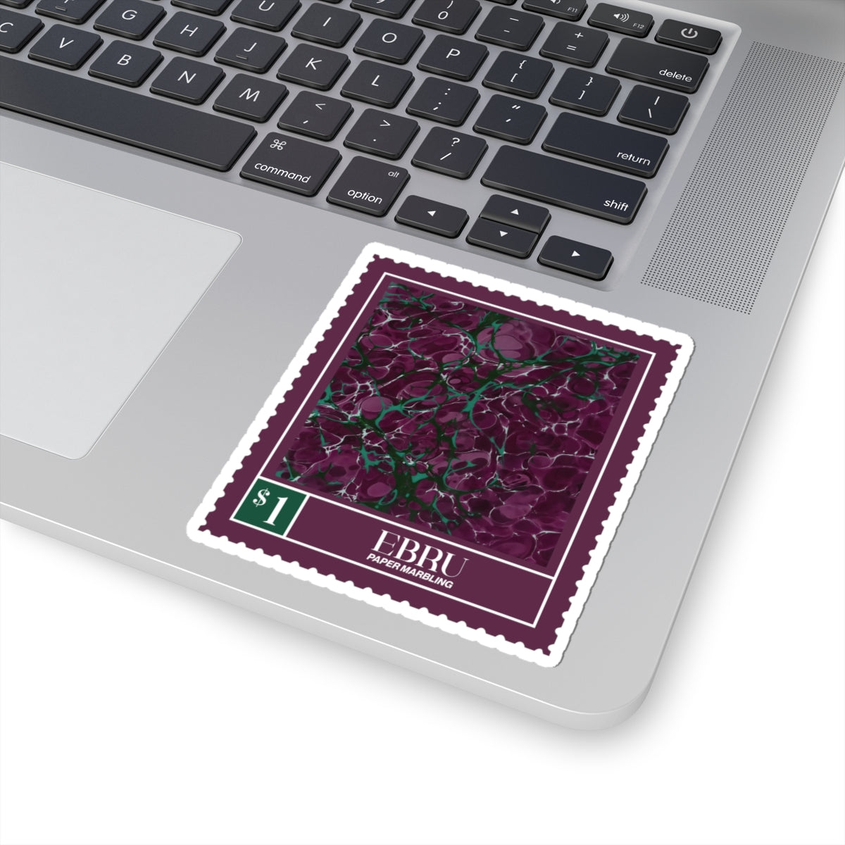 TD Ebru Plum Jade Edition - Kiss-Cut Stickers