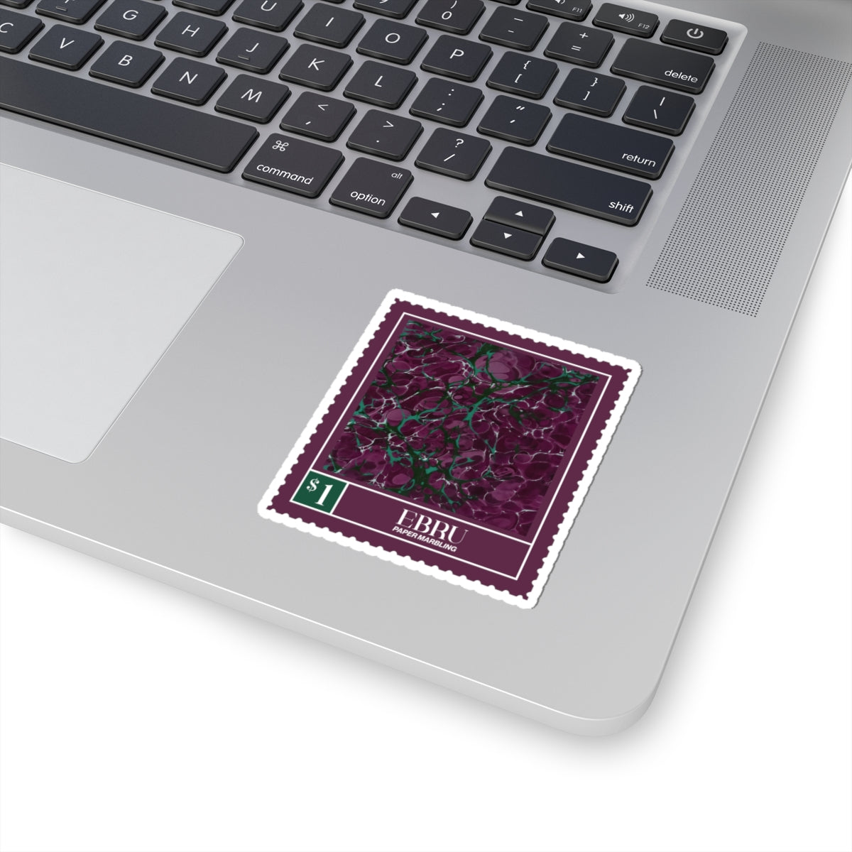 TD Ebru Plum Jade Edition - Kiss-Cut Stickers